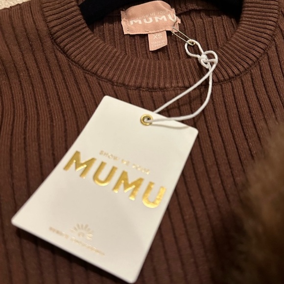 Fran Top in Chocolate Show Me Your Mumu xs - Picture 5 of 5